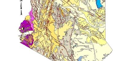 Mapa do Quênia recursos minerais